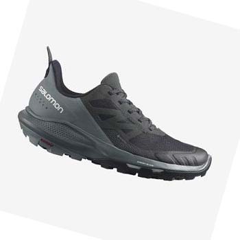 Tenis Senderismo Salomon WoOUTPULSE GORE-TEX Mujer Grises Negros | MX 2841DFM